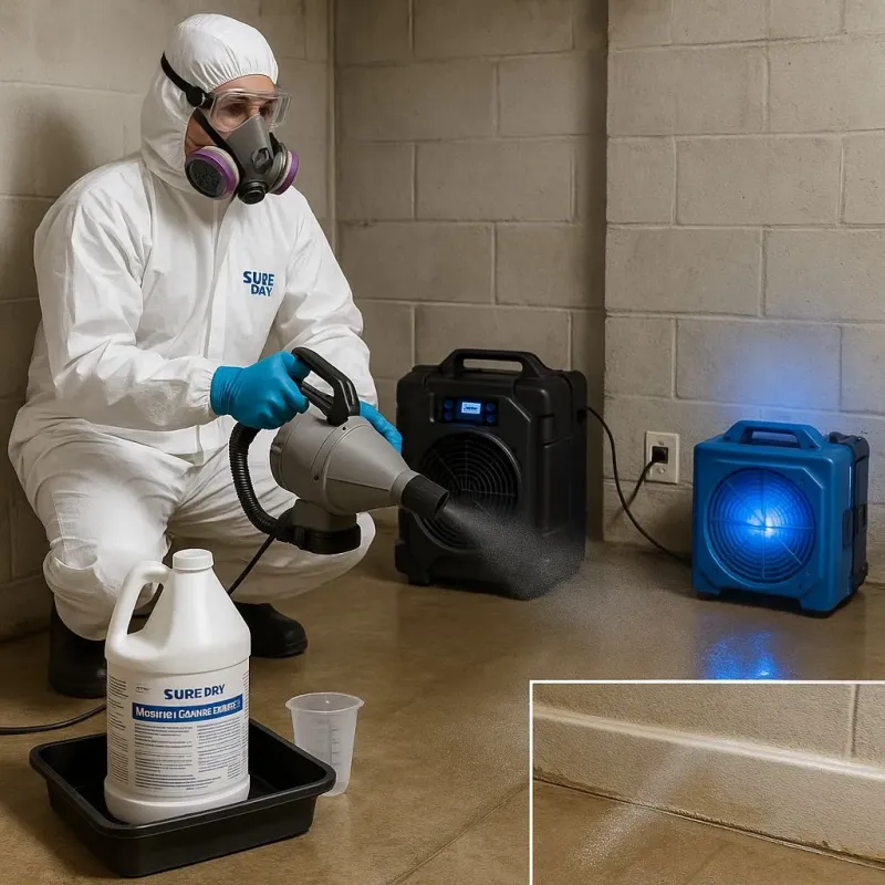Sanitization and Odor Removal process in Falmouth, KY