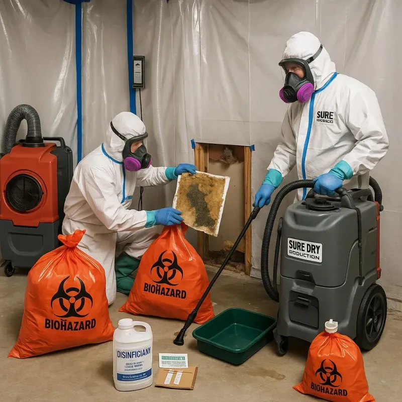 Contaminated Water Handling Protocols process in Falmouth, KY