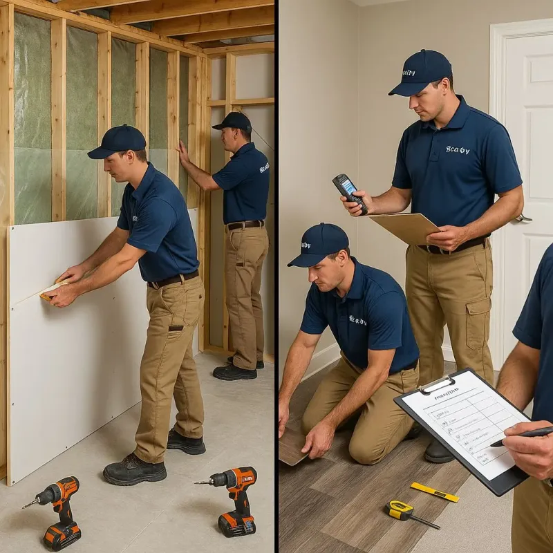 Repairs and Reconstruction process in Falmouth, KY