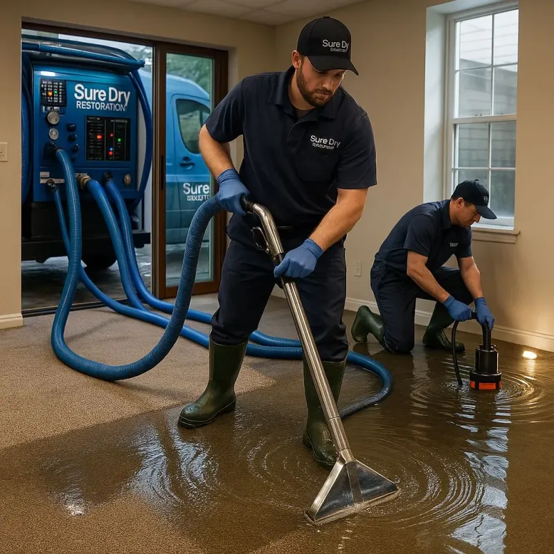 Water Extraction and Removal process in Falmouth, KY